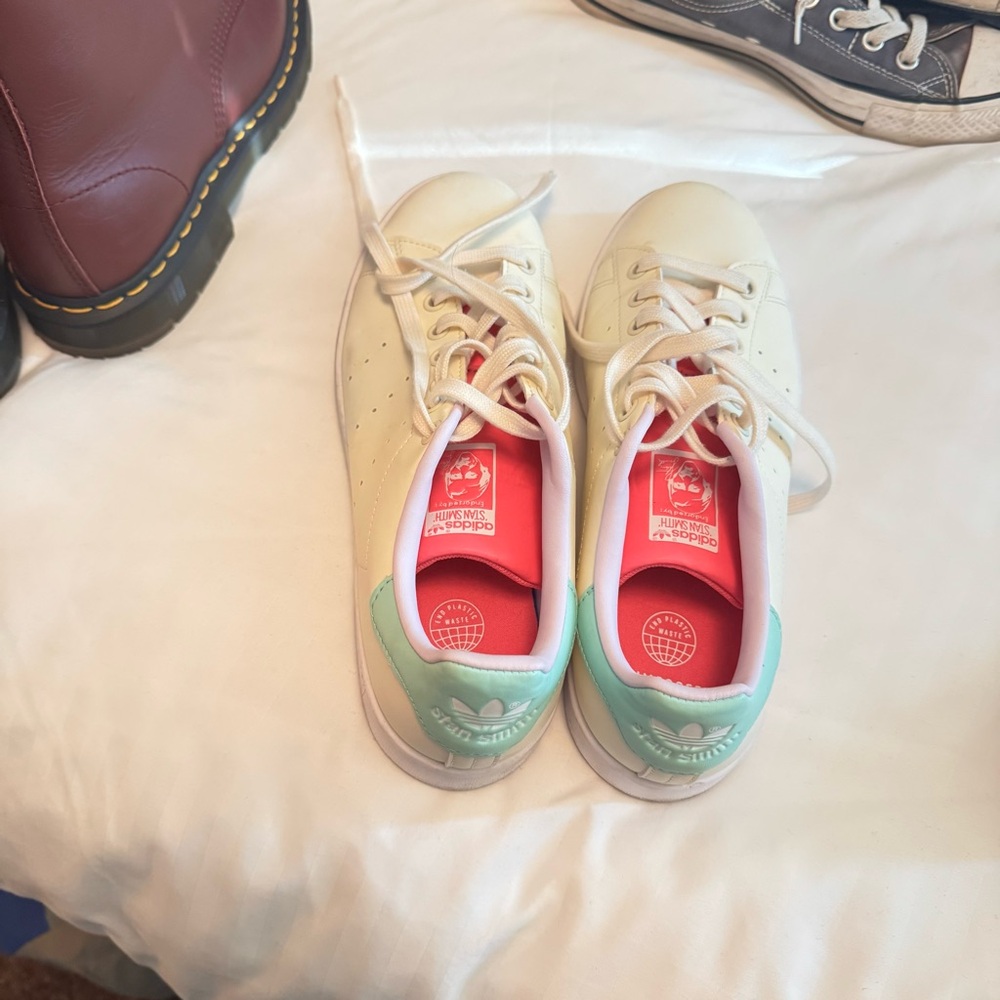Adidas Sneakers with Pink Interior